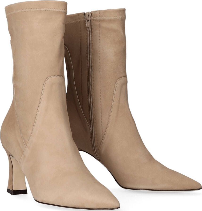 Lilian Dames Laarzen Beige Schoenen Nl