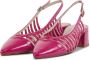 Lina Locchi Dames Pumps Damesschoenen Leer Geen hoogte cm L1277 Fuchsia - Thumbnail 2