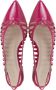 Lina Locchi Dames Pumps Damesschoenen Leer Geen hoogte cm L1277 Fuchsia - Thumbnail 3