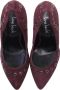 LINA LOCCHI Pumps Dames Crhw18shs029 Maat: 41 Materiaal: Suède Kleur: Rood - Thumbnail 5