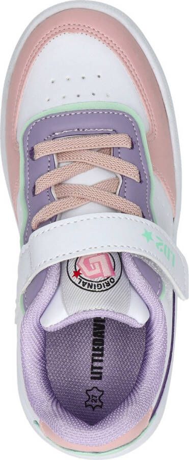 Little David meisjes sneaker Wit multi