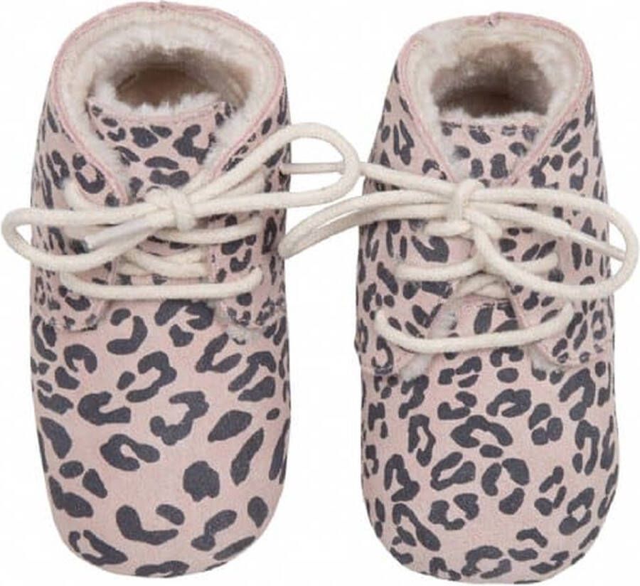 Little Indians Babyschoenen High Top Leopard Bruin