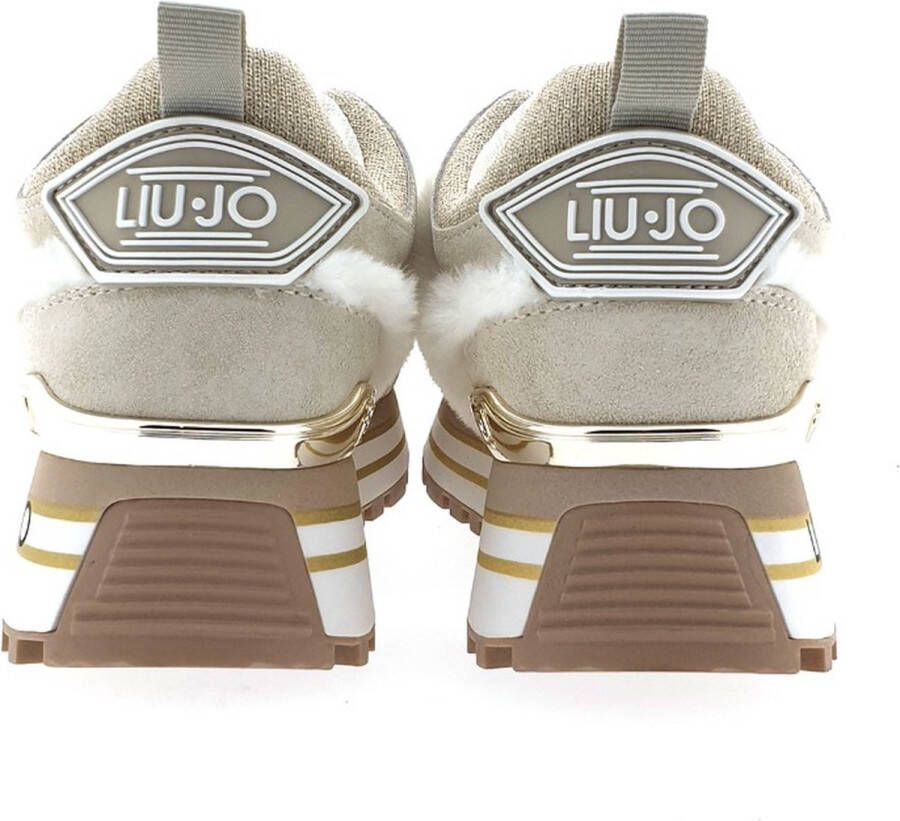 Liu Jo Maxi Wonder 48 Lage sneakers Dames Beige