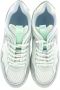 Liu Jo Maxi Wonder Air leren plateau sneakers wit zilver - Thumbnail 5