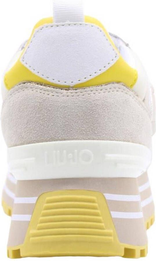 Liu Jo Plateau Dames Sneakers Leer Lamb Light Gold