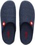 Living Kitzbühel Pantoffels Schweizer Kreuz 3886 584 Midnight Navy Blauw Wolvilt LK38860584 - Thumbnail 12