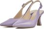 Lodi Dames Pumps Damesschoenen Leer Geen hoogte 2 cm Juco Lila - Thumbnail 5