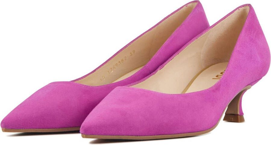 Lodi Dames Pumps Damesschoenen Suède hoogte Chadtil x Fuchsia