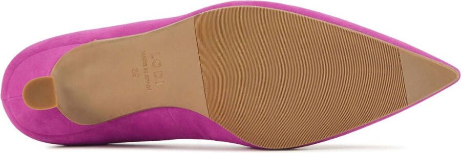 Lodi Dames Pumps Damesschoenen Suède hoogte Chadtil x Fuchsia