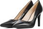 Lodi Pumps Stiletto Dames Damesschoenen Leer Naaldhak hoogte 8 cm Rachel led Zwart - Thumbnail 7