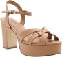 Lola Cruz Hoge hak sandalen voor vrouwen Beige Dames - Thumbnail 5