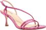 Lola Cruz Statement Hoge Hak Sandalen Pink Dames - Thumbnail 8