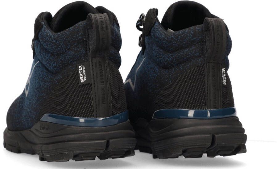 Lomer Spider Mid Ultra MerTex Dames Wandelschoenen Blauw