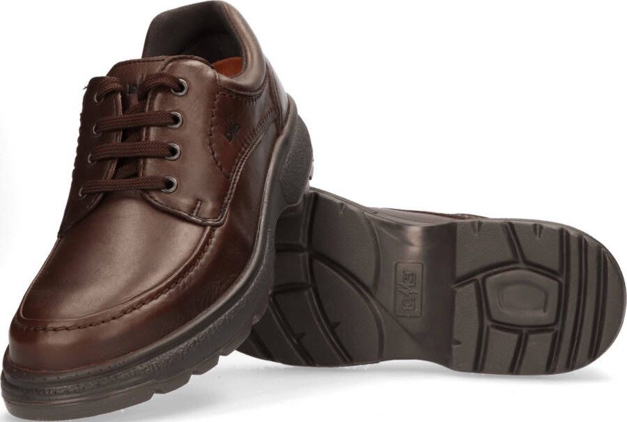 Lomer Vancouver Heren Veterschoenen Hunter Espresso | Bruin | Leer - Foto 2