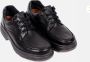 Lomer Vancouver Wandelschoenen Heren Zwart Leer - Thumbnail 9