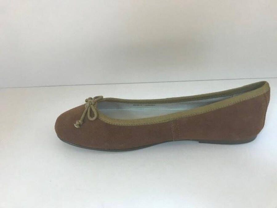 London Rebel Ballerina Camel Suede 36 (maat valt normaal)