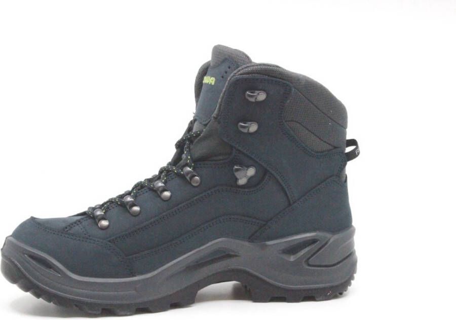 Lowa Hatland Renegade GTX Heren wandelschoen Dark-blue lime Schoenen Wandelschoenen Halfhoge schoenen