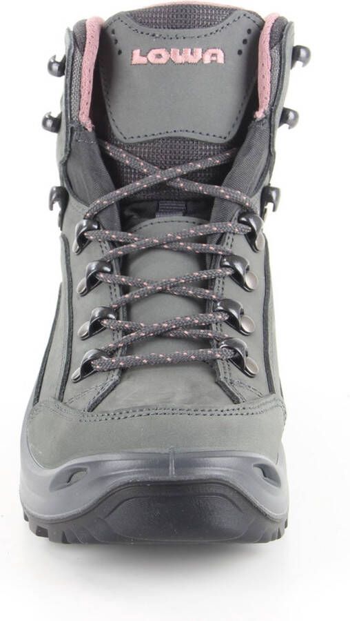 Lowa Hatland Renegade GTX Mid W wandelschoen Graphite rose Schoenen Wandelschoenen Halfhoge schoenen