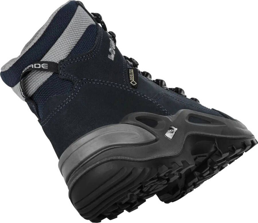 Lowa Hatland Renegade GTX Mid W wandelschoen Navy grey Schoenen Wandelschoenen Halfhoge schoenen