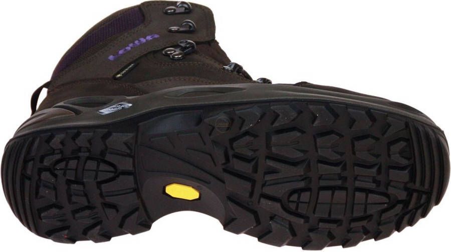 Lowa Hatland Renegade GTX Mid W wandelschoen Slate blackberry Schoenen Wandelschoenen Halfhoge schoenen