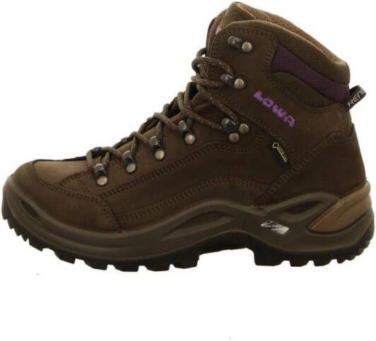 Lowa Hatland Renegade GTX Mid W wandelschoen Slate blackberry Schoenen Wandelschoenen Halfhoge schoenen