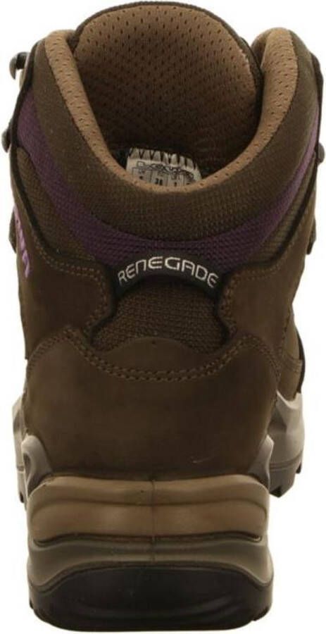 Lowa Hatland Renegade GTX Mid W wandelschoen Slate blackberry Schoenen Wandelschoenen Halfhoge schoenen