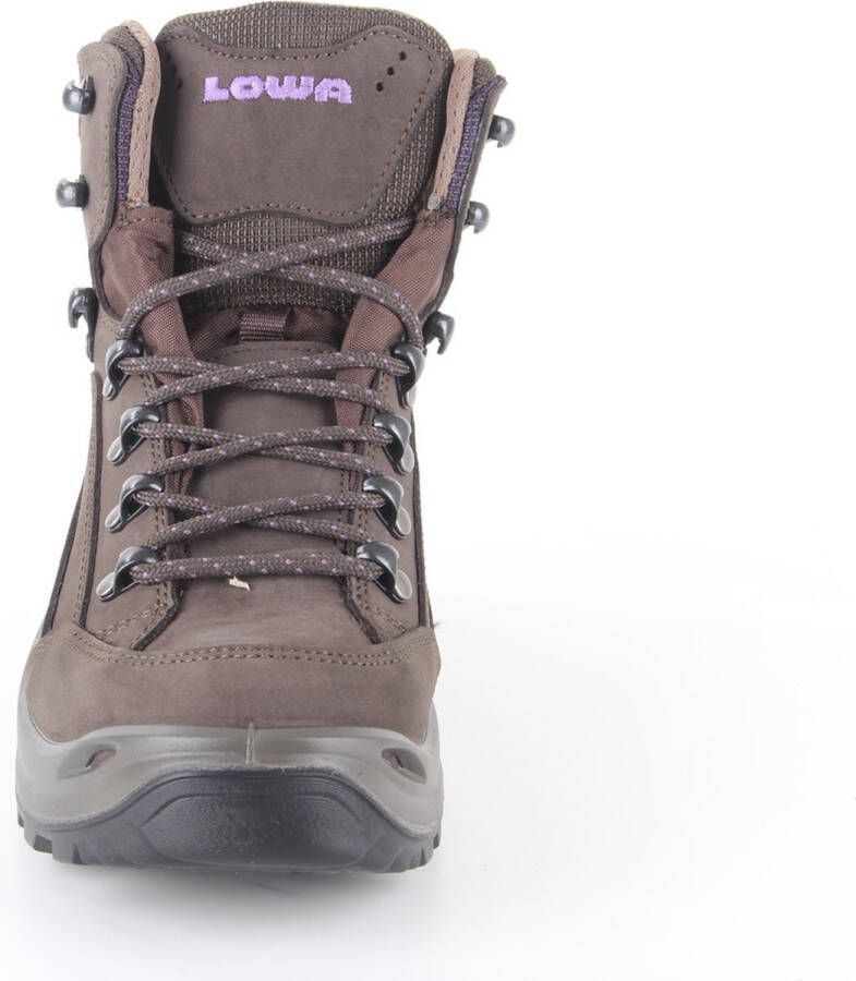 Lowa Hatland Renegade GTX Mid W wandelschoen Slate blackberry Schoenen Wandelschoenen Halfhoge schoenen