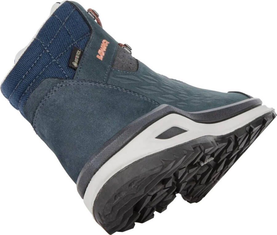 Lowa Locarno GTX Qc Ws Dames waterdichte mid wandelschoenen Navy Mandarin