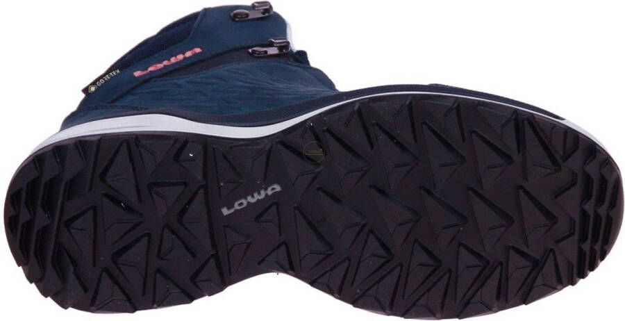 Lowa Locarno GTX Qc Ws Dames waterdichte mid wandelschoenen Navy Mandarin