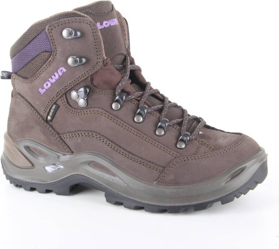 Lowa Renegade GTX Mid Ws Wandelschoenen Dames Slate Blackberry