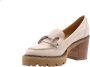 Luca Grossi Elegant Lancelot Moccasin Pumps Beige Dames - Thumbnail 5