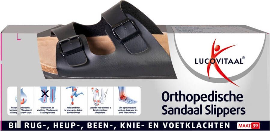 Lucovitaal Orthopedische Sandaal Slippers 1 paar - Foto 2