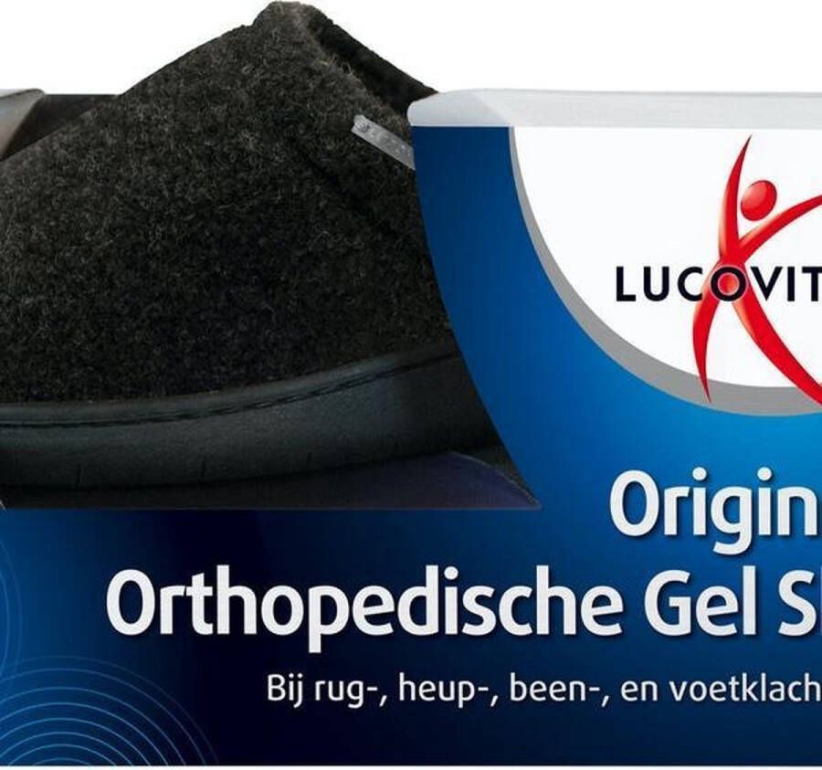 Lucovitaal Orthopedische Sloffen Zwart