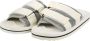 Lyle & Scott Flip-Flop Slide Male White 40 Slippers - Thumbnail 5