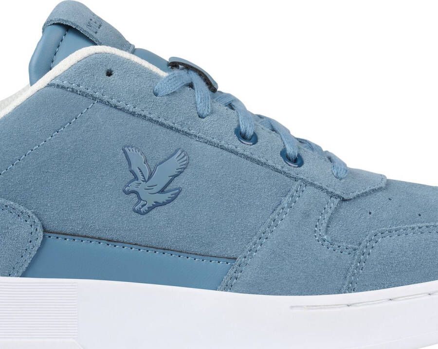 Lyle & Scott Sneaker Low Croy_Sue Blauw Heren - Foto 6