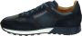 MAGNANNI Lage Sneakers Heren Combi Runner Maat: 42 5 Materiaal: Leer Kleur: Blauw - Thumbnail 5