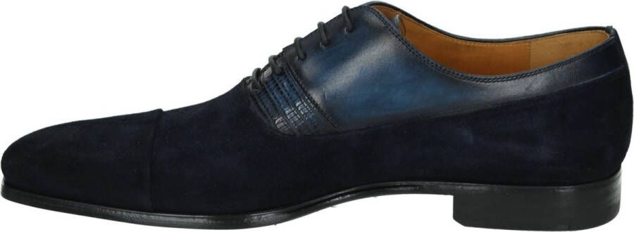 Magnanni 24831 Volwassenen Heren veterschoen Blauw