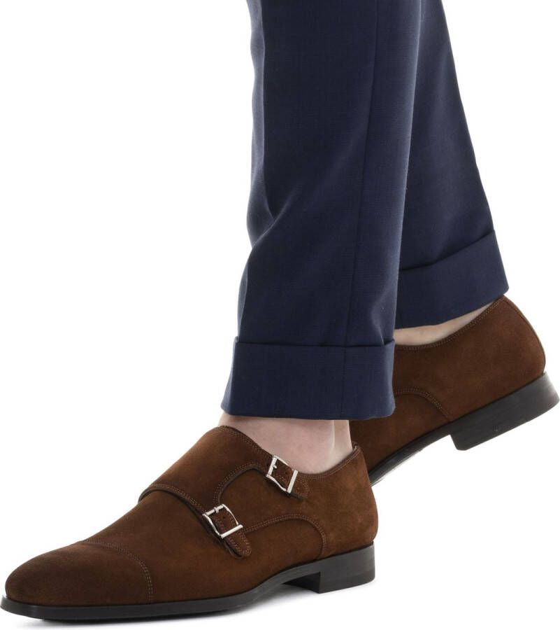 Magnanni Gespschoenen Mannen 16016 Cognac combi