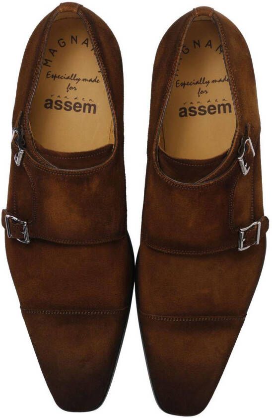 Magnanni Gespschoenen Mannen 16016 Cognac combi