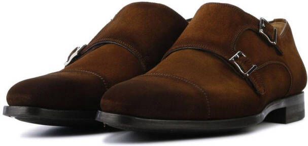 Magnanni Gespschoenen Mannen 16016 Cognac combi