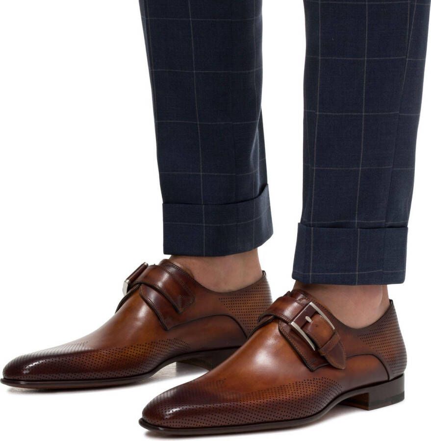 Magnanni Gespschoenen Mannen 22021 Cognac