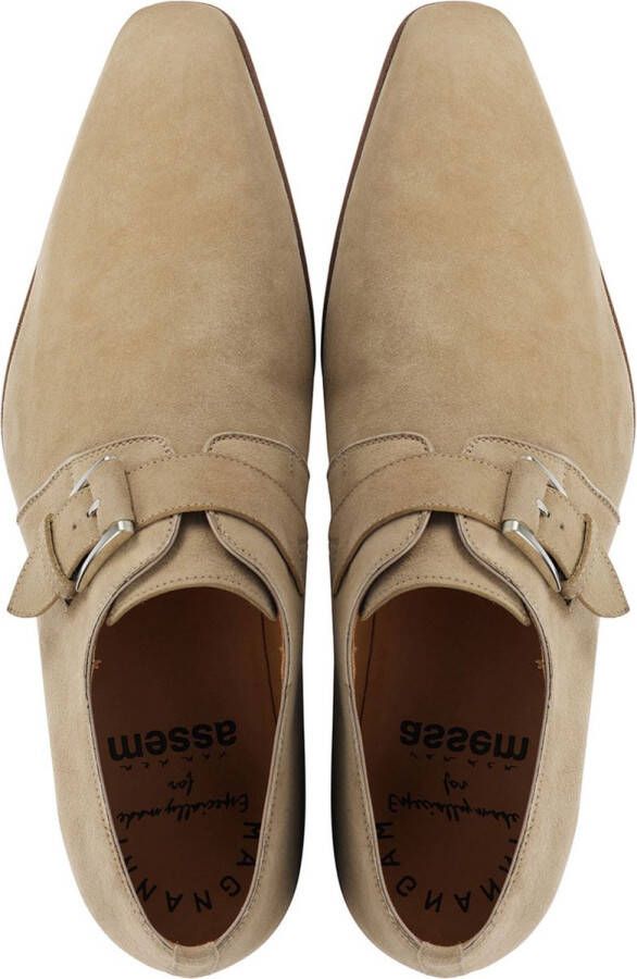 Magnanni Instappers Heren Instapschoenen Herenschoenen Suède 23846 Taupe