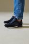 Magnanni Sneakers Heren Lage sneakers Herenschoenen Suède 23933 Blauw - Thumbnail 5