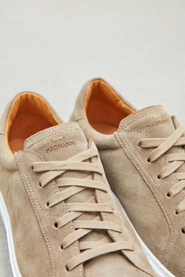 Magnanni Sneakers Heren Lage sneakers Herenschoenen Suède 24720 sue Beige