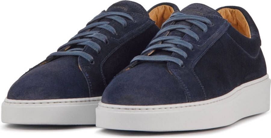 Magnanni Sneakers Heren Lage sneakers Herenschoenen Suède 24720 sue Blauw