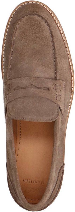 Manfield Heren Taupe suède loafers - Foto 5