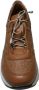 Manlisa lederen bloemenprint comfort sneakers S247-2264 camel - Thumbnail 3