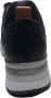 Manlisa veters studs lederen comfort sneakers S247-2263 navy - Thumbnail 2