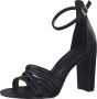 Marco tozzi Zwarte Synthetische Sandalette met Enkelband Black Dames - Thumbnail 3