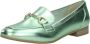 Marco tozzi Metallic Groene Loafer Green Dames - Thumbnail 5